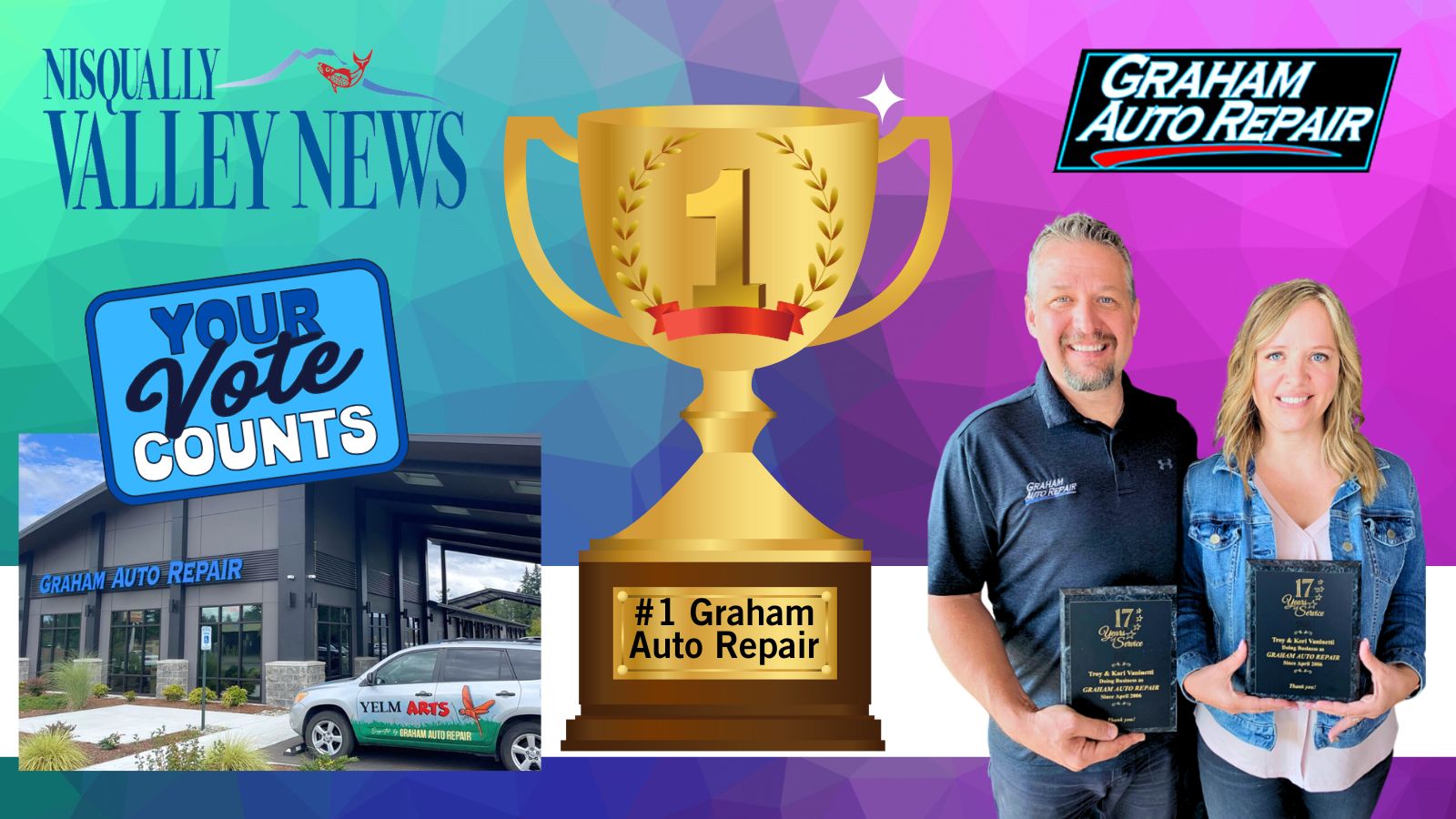 Vote Graham Auto Repair Best of Nisqually Valley 2023